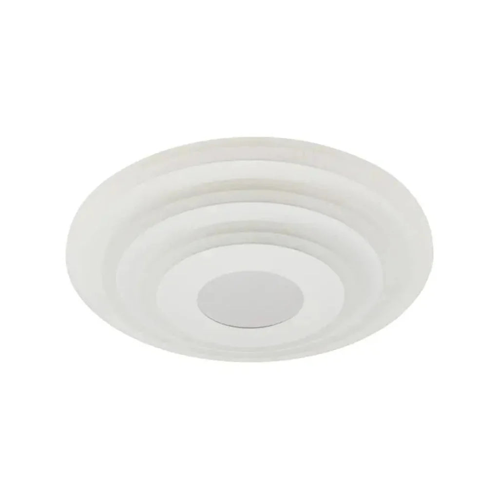 Lustra LED NIVARA 3D, 20W, lumina Rece/Calda/Neutra, Alb