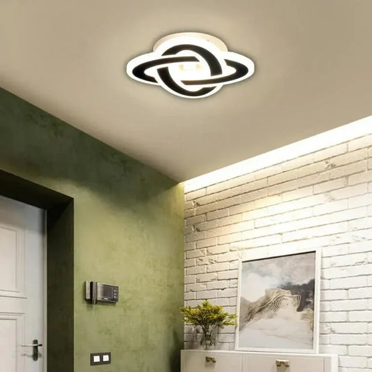 Lustra LED SOPHIE, 53W, lumina Rece/Calda/Neutra, Negru