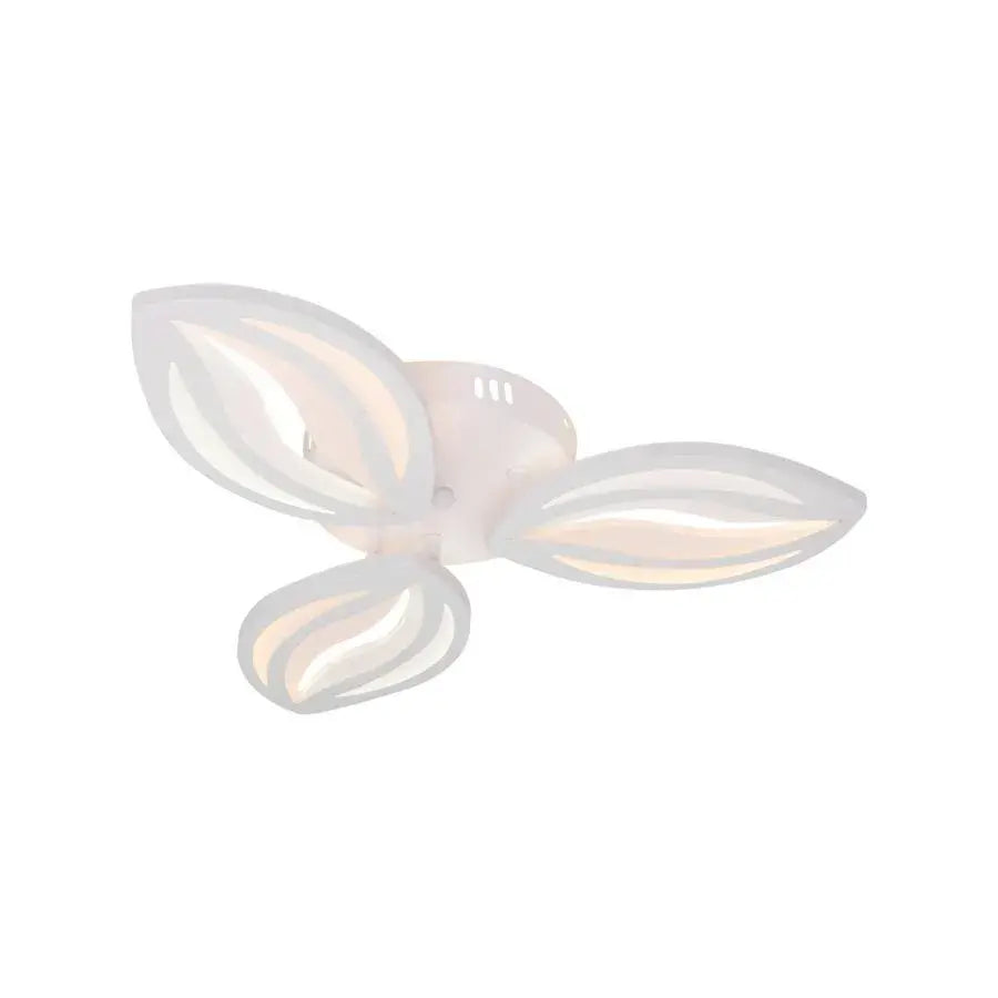 Lustra LED cu Telecomanda ORCHID, 39W, 3 Petale, lumina Rece/Calda/Neutra, Dimabila, Alb – lustră LED, culoare albă, cu