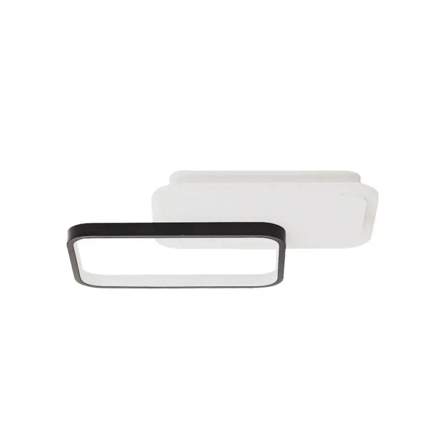 Lustra LED cu telecomanda CAROLINA , 50W, 2 Elemente, lumina Rece/Calda/Neutra, Dimabila, Negru