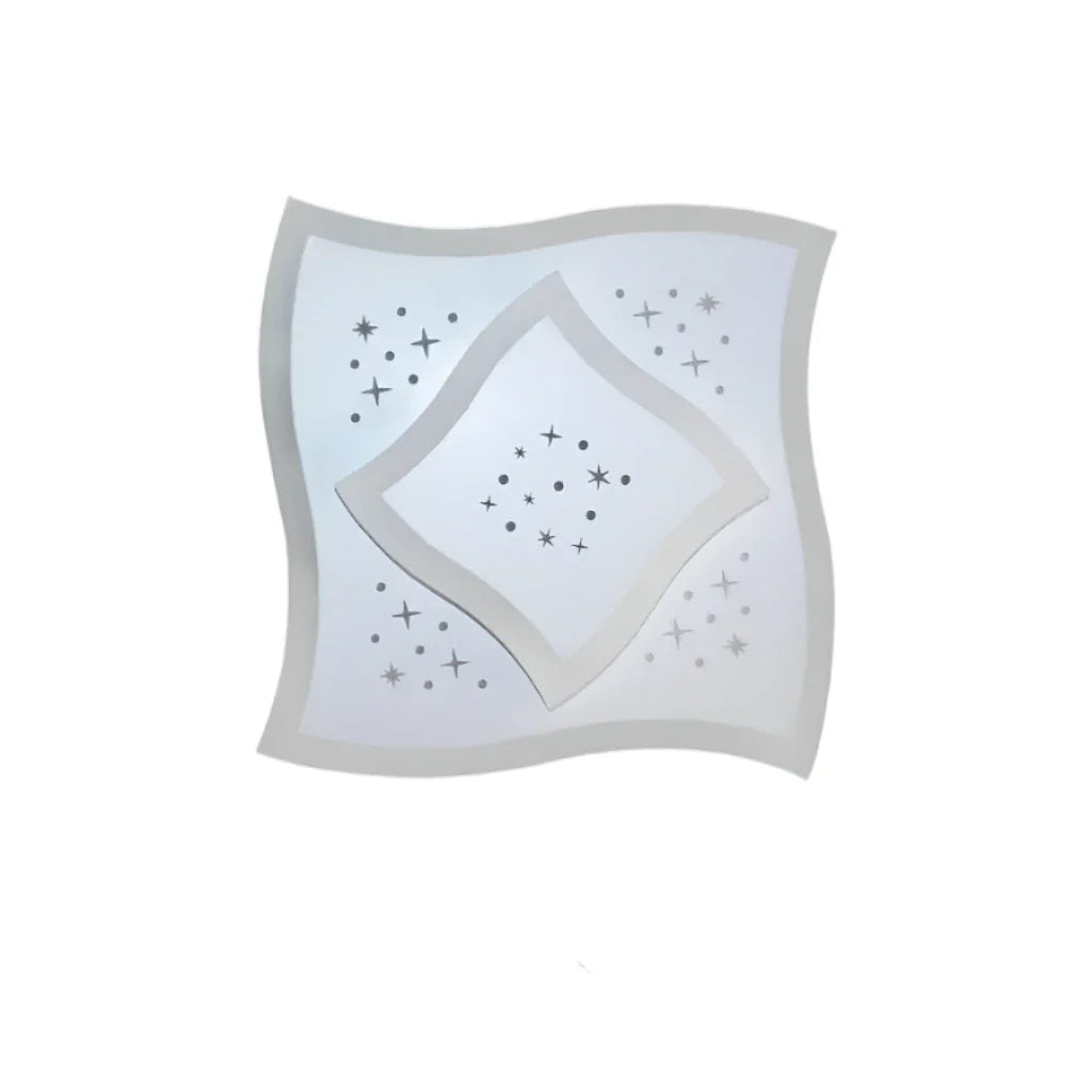 Lustra LED MANDI, 20W, lumina Rece, Alb