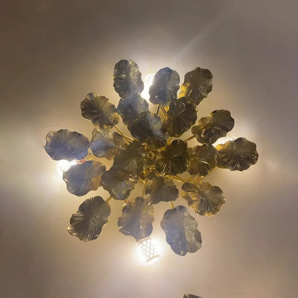 Lustra Margherita 47cm 3XG9 Auriu – lustră LED, culoare aurie, 47 cm – RegalStore, iluminat interior