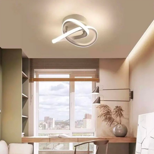 Lustra LED VERTEX Infinitum 26W, Lumina Rece/Calda/Neutra, Alb – RegalStore