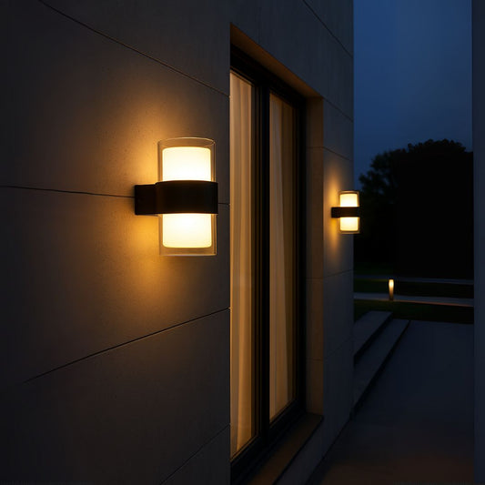 Aplica LED Exterior MIRA, 2 Surse de lumina, Lumina Calda, Negru – aplică LED, culoare neagră – RegalStore, iluminat int