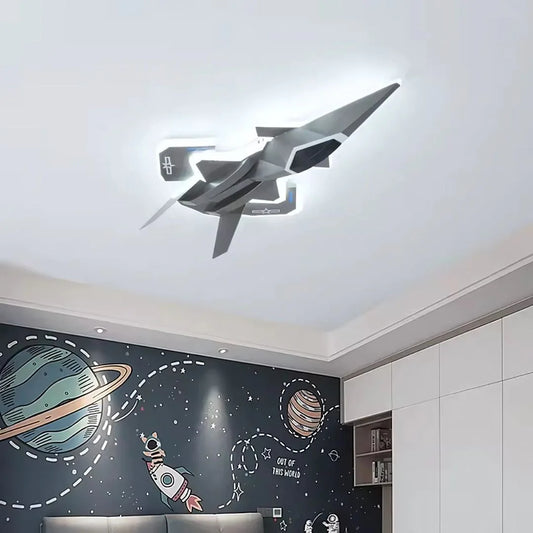 Lustra LED FIGHTER, 101W, lumina Rece/Calda/Neutra, Argintiu