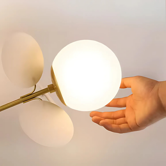 Lustra Suspendata SVEN, 15x G9, Gri