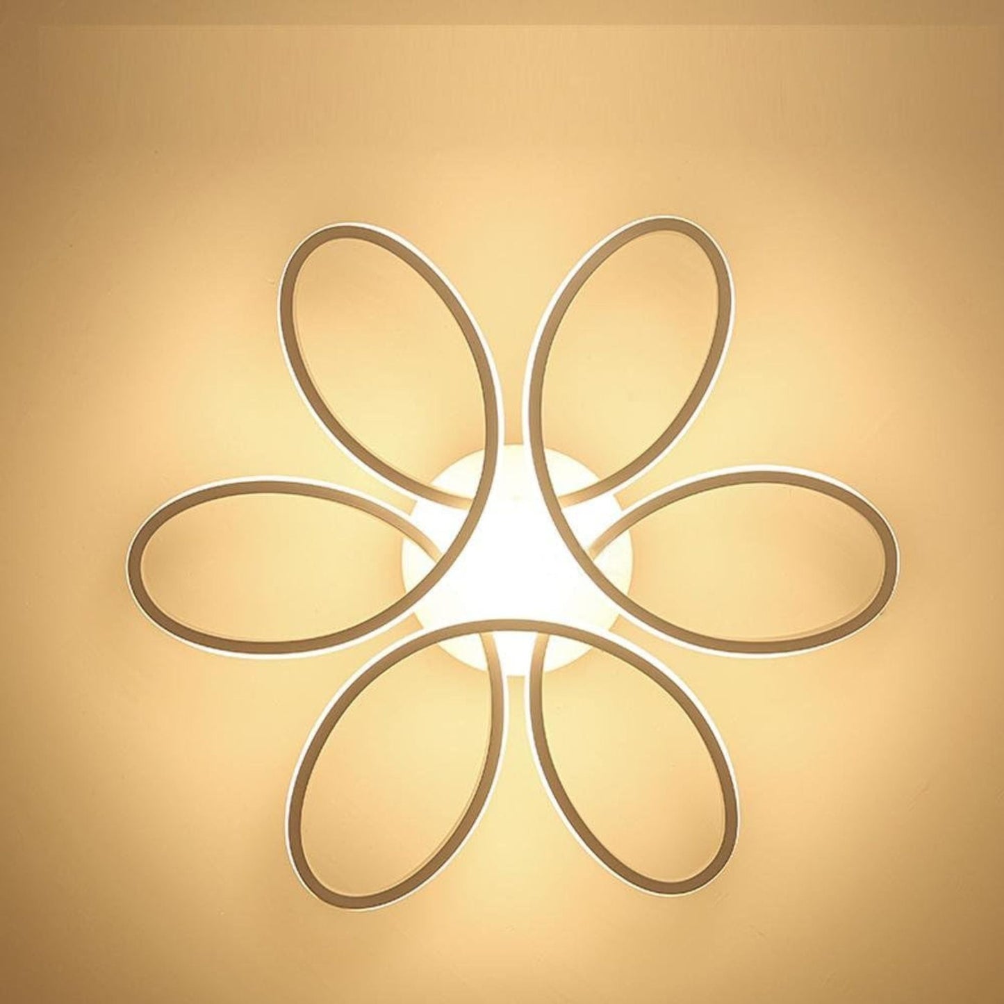 Lustra LED cu telecomanda ELIZA, 65W, lumina Rece/Calda/Neutra, Dimabila, Alb – RegalStore