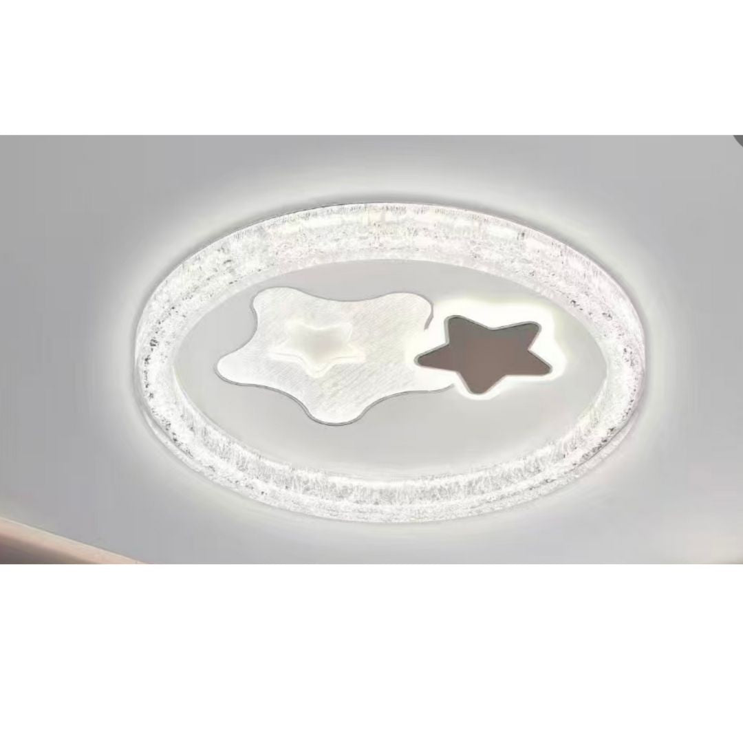Lustra LED SKYForma Nexen, 160W, lumina Rece/Calda/Neutra, Negru – RegalStore