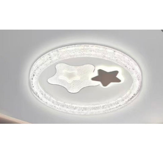 Lustra LED SKYForma Nexen, 160W, lumina Rece/Calda/Neutra, Negru – RegalStore