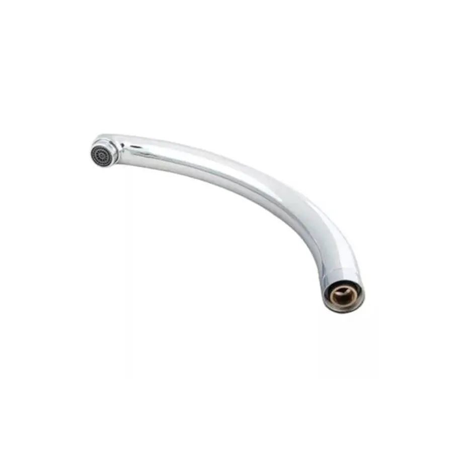 Pipa Baterie Inalta, Inox, Crom