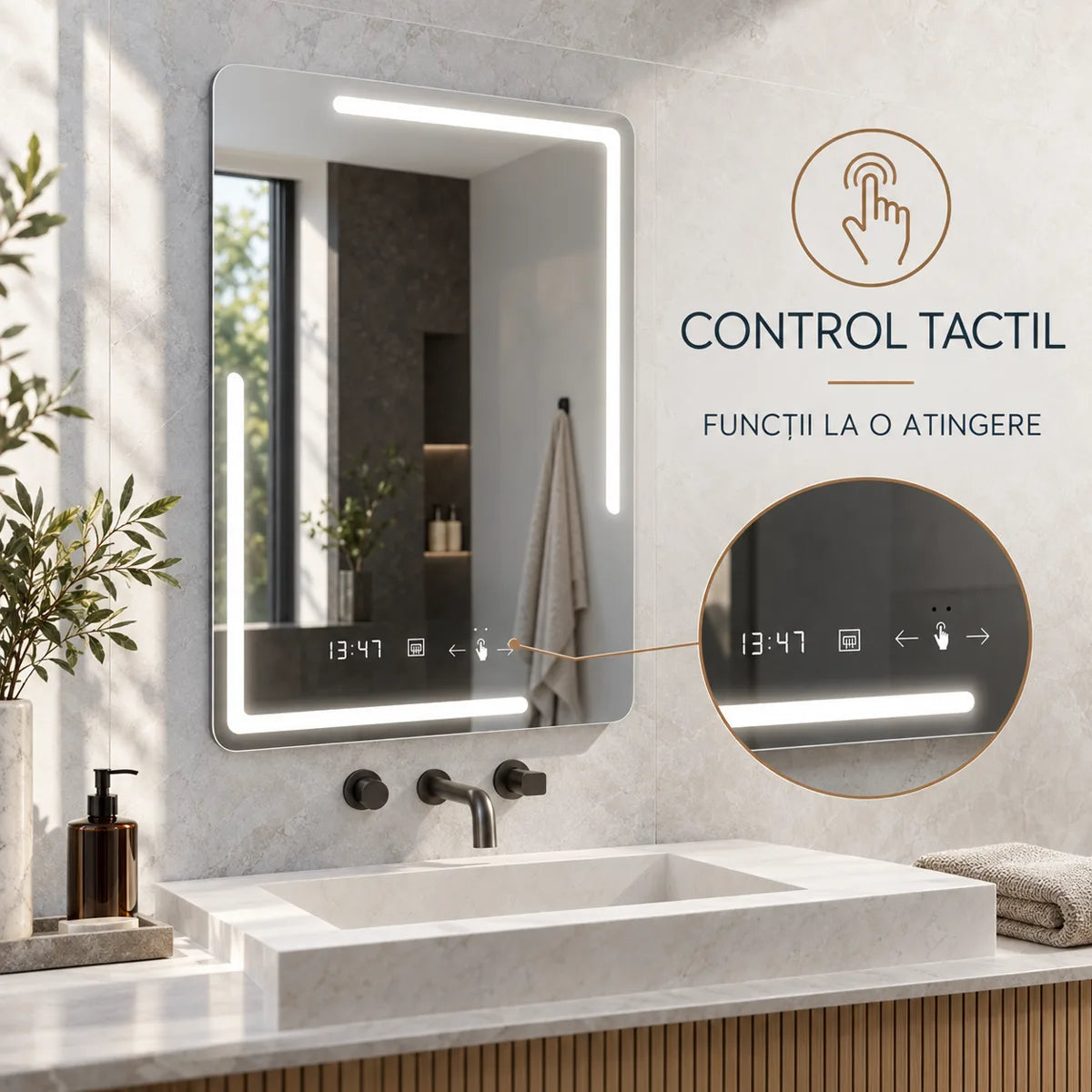 Rayonnement MotionGlow - control tactil