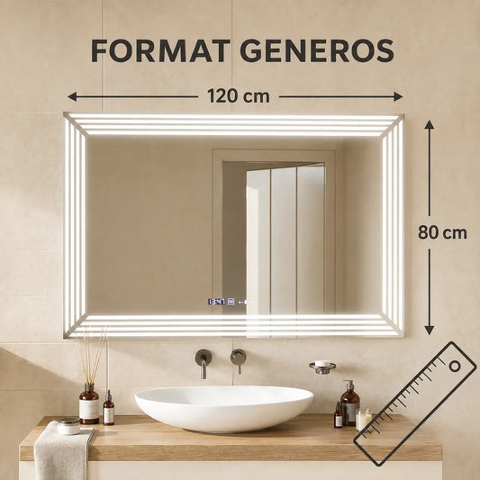 Oglindă LED Venezia – dimensiuni 120x80 cm
