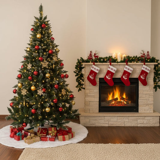 Brad artificial Christmas Deluxe by , Diamant, 2D+3D, 200cm