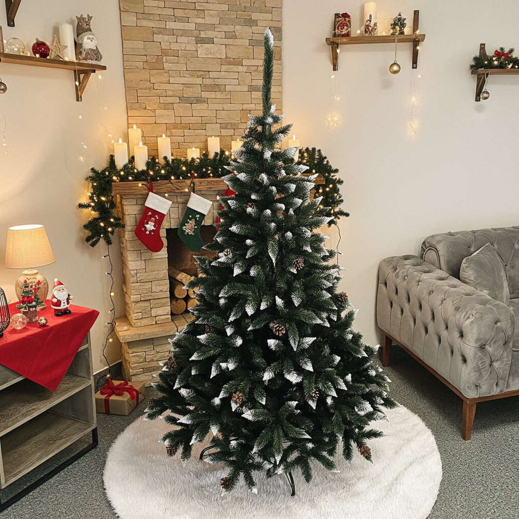 Brad artificial Christmas Deluxe by , Danemark, 2D, 180cm