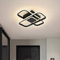 Lustra LED cu telecomanda ANICA, 120W, 2 Elemente, lumina Rece/Calda/Neutra, Dimabila, Alb