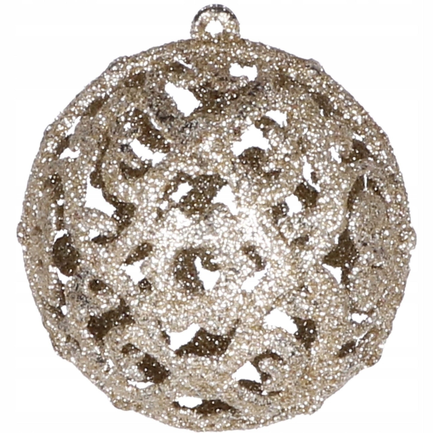 Set globuri de Craciun, 100 bucati, 3-6cm, auriu