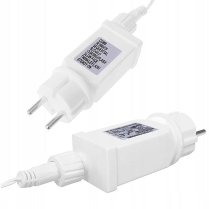 Instalatie lumina tip perdea cu 180 LED-uri, 2m, pentru interior/exterior, iluminare multicolor