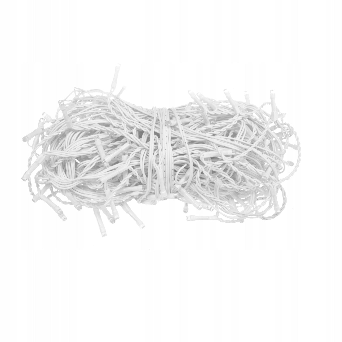 Ghirlanda luminoasa tip perdea 300 LED-uri, 12m, pentru interior/exterior, iluminare alba