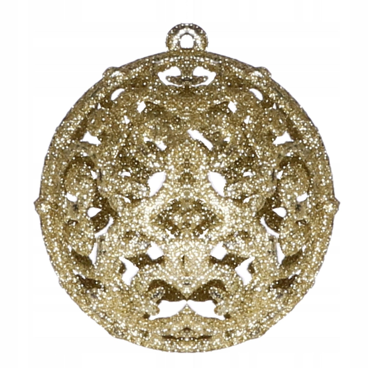 Set globuri de Craciun, 100 bucati, 3-6cm, negru auriu