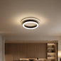 Lustra LED MODERNA 24W, Diametru 20cm, Rotunda, lumina Rece/Calda/Neutra, Negru