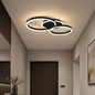 Lustra LED cu Telecomanda Hailey 120W Dimabila Negru