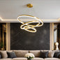 Lustra LED cu Telecomanda Elizabeth 152W Dimabila Auriu