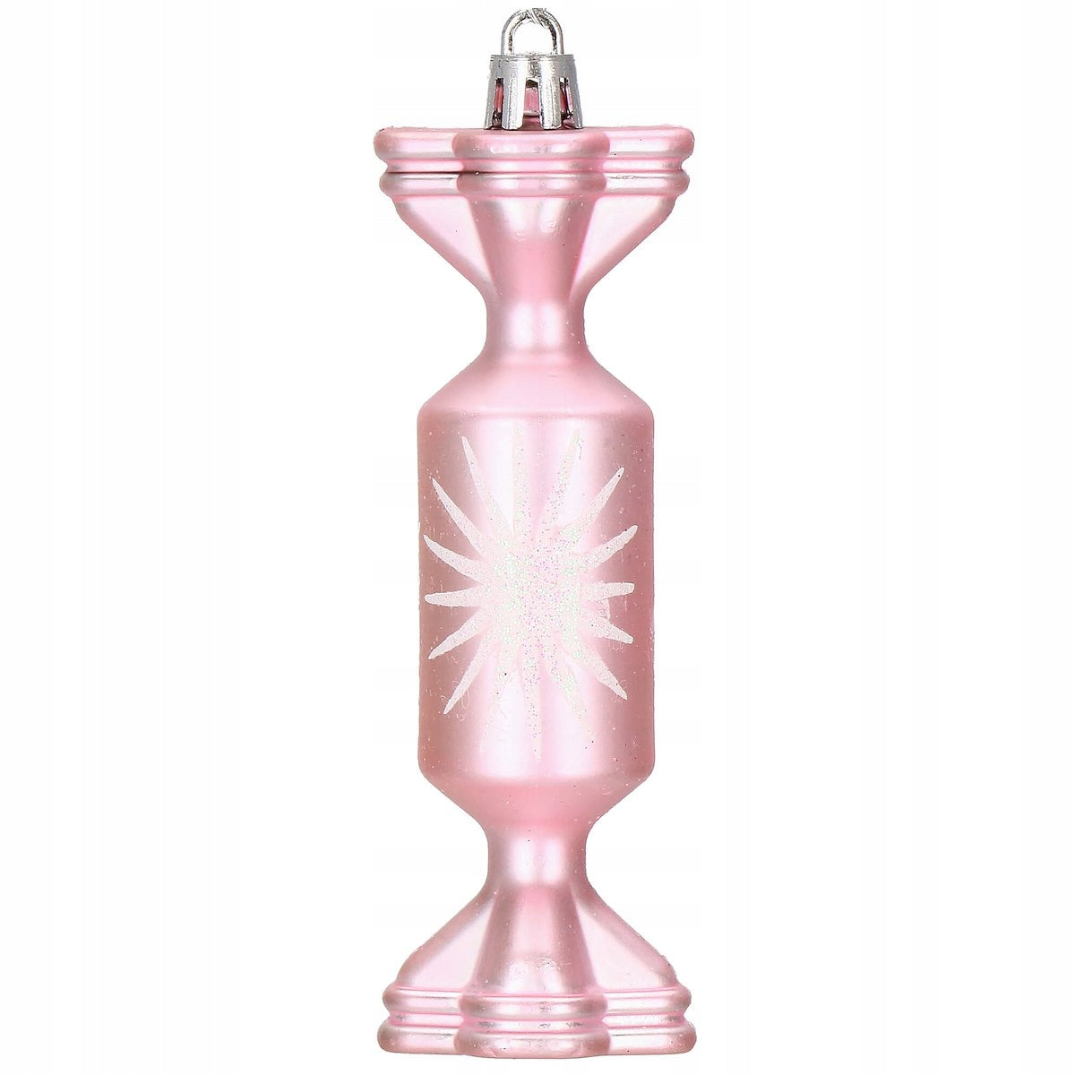 Set globuri si decoratiuni de Craciun, 155 piese, diverse dimensiuni, roz