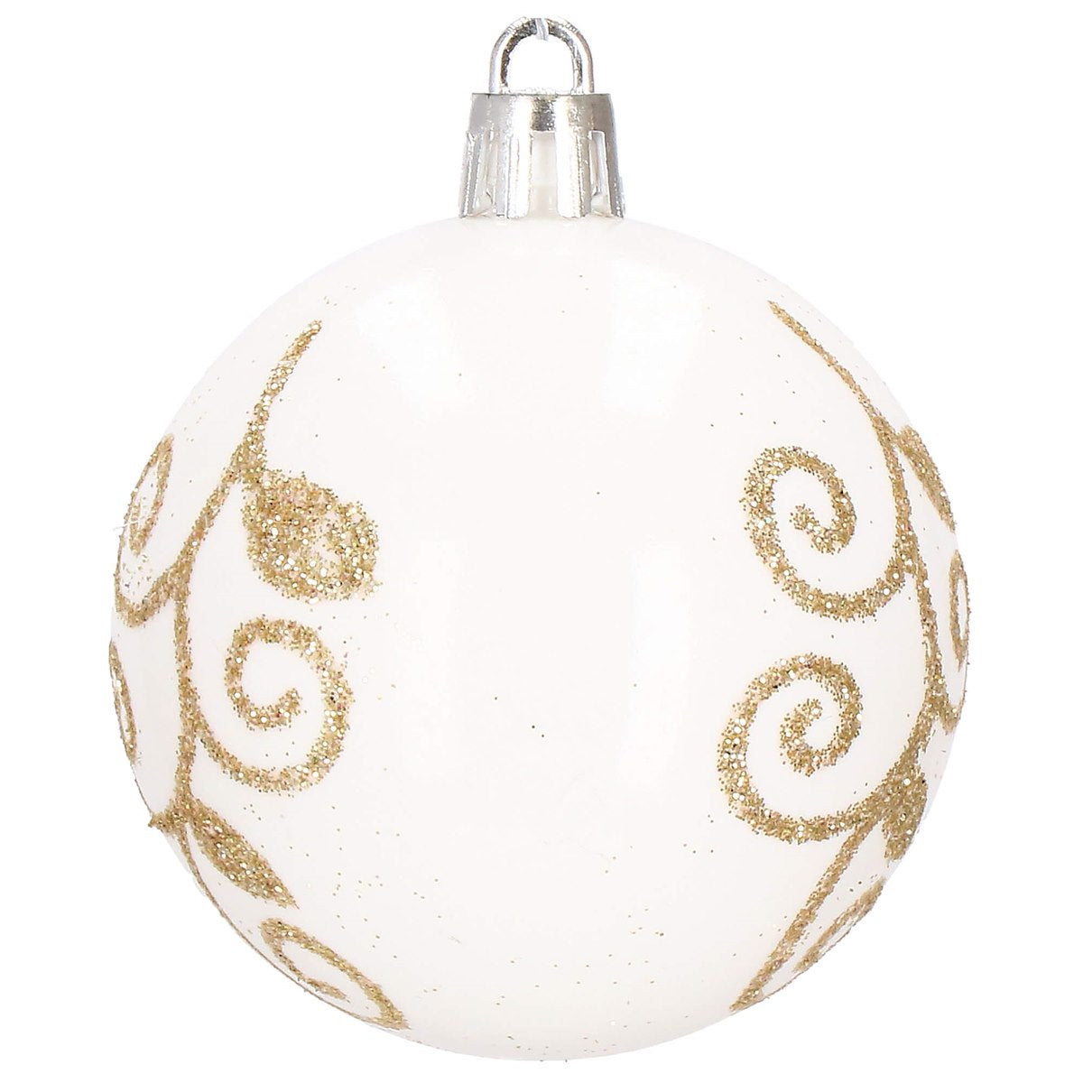 Set globuri si decoratiuni de Craciun, 155 piese, diverse dimensiuni, auriu