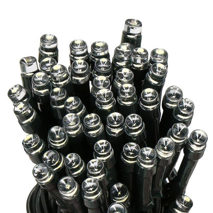 Instalatie lumini de exterior pentru gradina, 10 metri, 100 LED-uri, cu baterii, multicolor