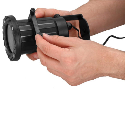 Instalatie de exterior, proiector laser, 20 moduri de iluminare multicolor