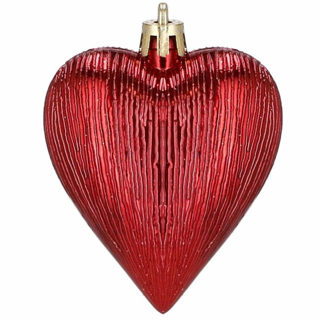 Set globuri si decoratiuni de Craciun, 72 piese, diverse dimensiuni, rosu