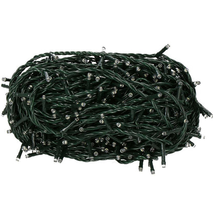 Instalatie lumini pentru bradul de Craciun, 19,5 metri, 300 LED-uri, galben