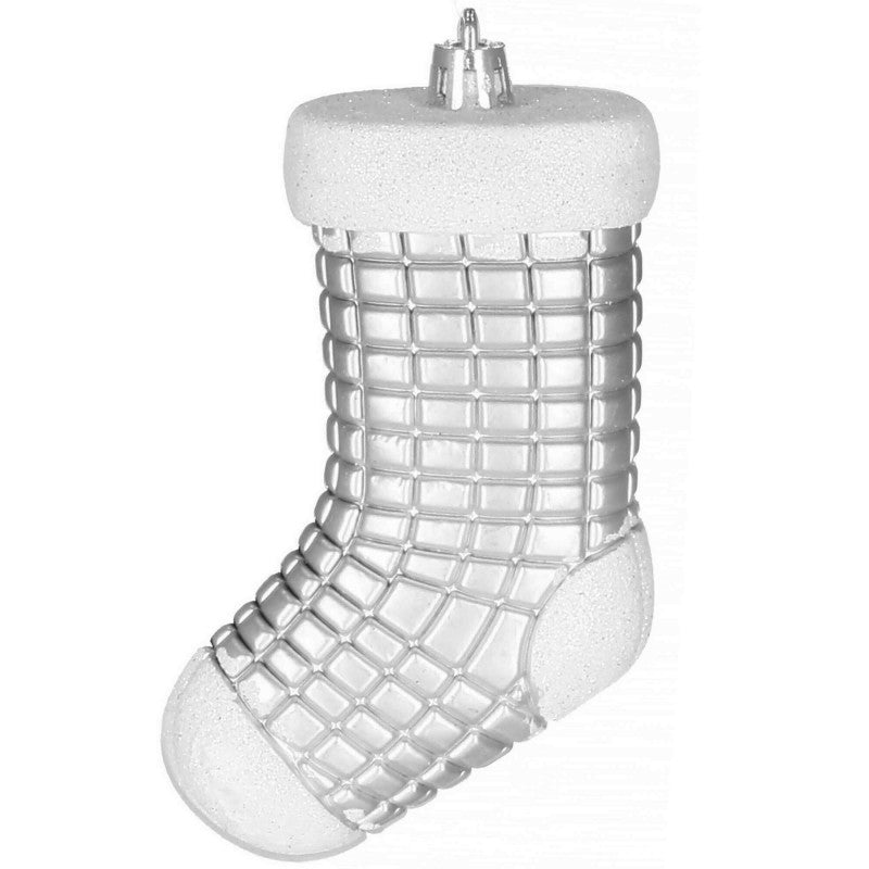 Set globuri si decoratiuni de Craciun, 77 piese, diverse dimensiuni, argintiu