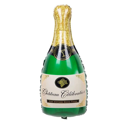 Set 53 baloane si decoratiuni, Happy Birthday, argintiu, negru, auriu