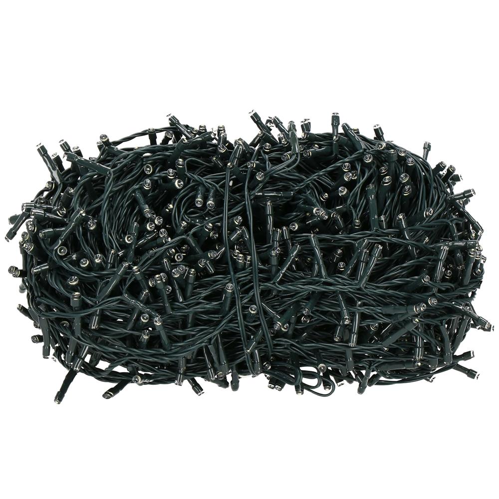 Instalatie lumini pentru bradul de Craciun, 31,5 metri, 500 LED-uri, albastru