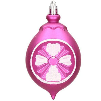 Set globuri si decoratiuni de Craciun, 101 piese, diverse dimensiuni, alb roz