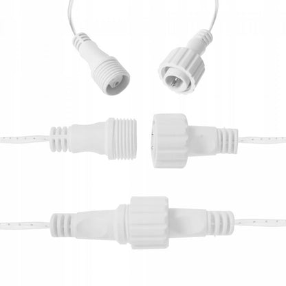 (DL) Ghirlanda luminoasa 500 LED-uri, 20m, pentru interior/exterior, telecomanda, iluminare multicolora