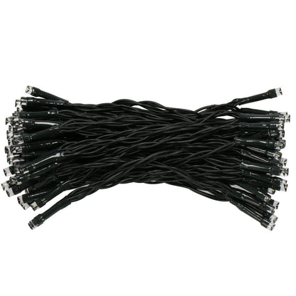 Instalatie lumini de exterior pentru gradina, 10 metri, 100 LED-uri, cu baterii, galben