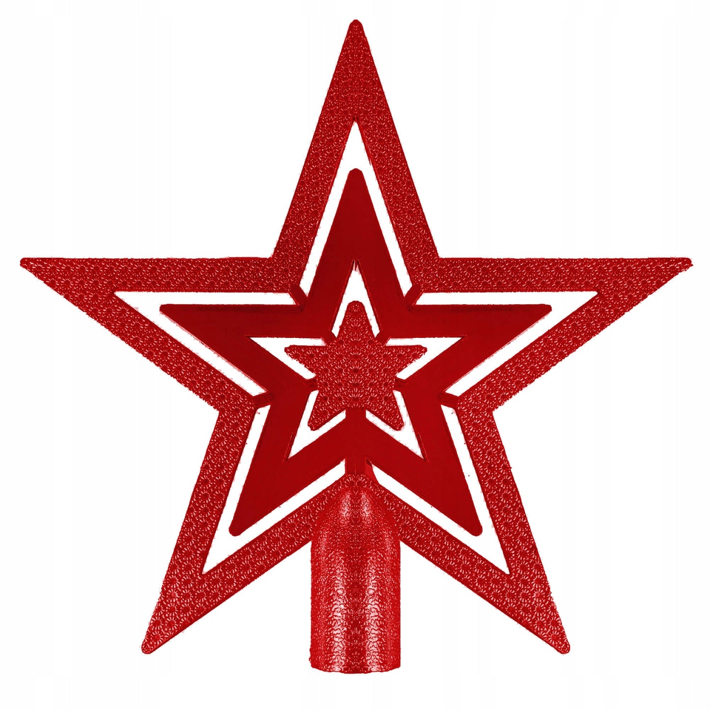 Set globuri de Craciun, 100 bucati, 3-6cm, rosu auriu