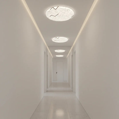 Plafoniera LED 23 cm, 22W, 3000K / 4000K / 6000K, Alb, Metal si Acril