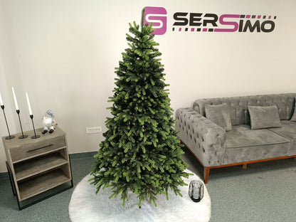 Brad artificial Christmas Deluxe by , Carpati cu varfuri verzi, 2D+3D, 180cm
