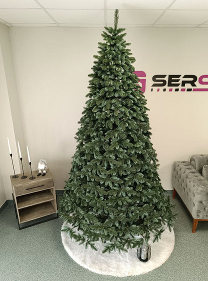 Brad artificial Christmas Deluxe by , Canada argintiu, 3D, 250cm