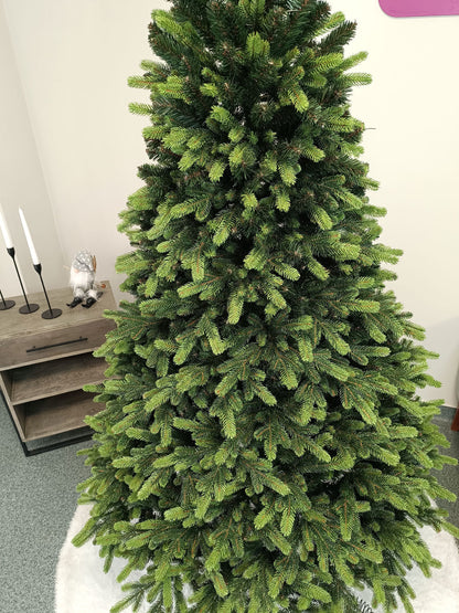 Brad artificial Christmas Deluxe by , Carpati cu varfuri verzi, 2D+3D, 210cm