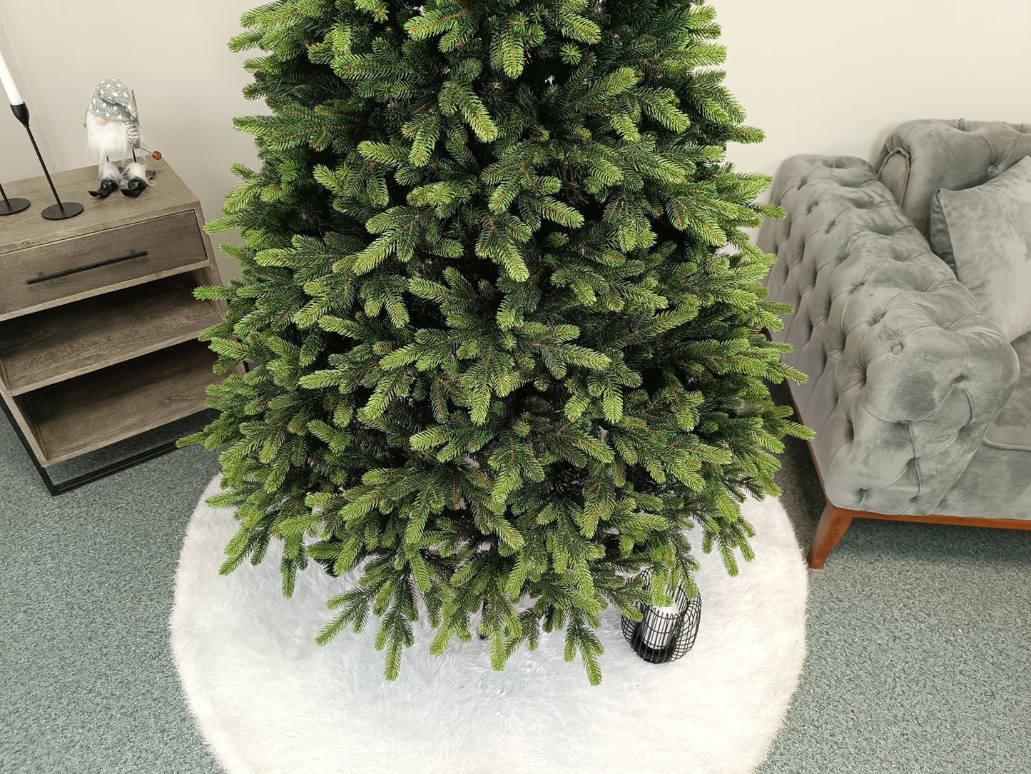 Brad artificial Christmas Deluxe by , Carpati cu varfuri verzi, 2D+3D, 210cm