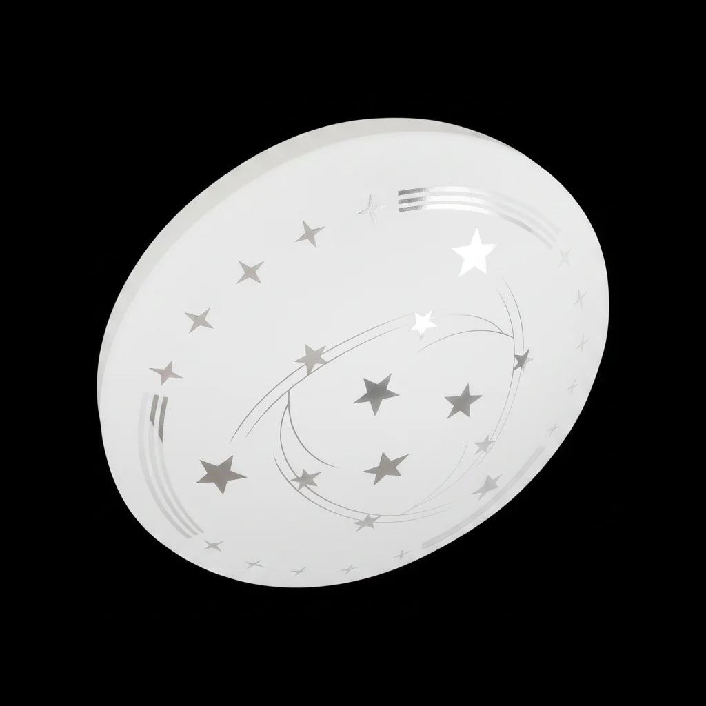 Plafoniera LED Stele 23 cm, 22W, 3000K / 4000K / 6000K, Alb, Metal si Acril