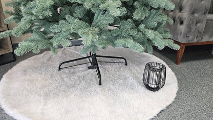 Brad artificial Christmas Deluxe by , Kovalivska argintiu, 3D, 210cm