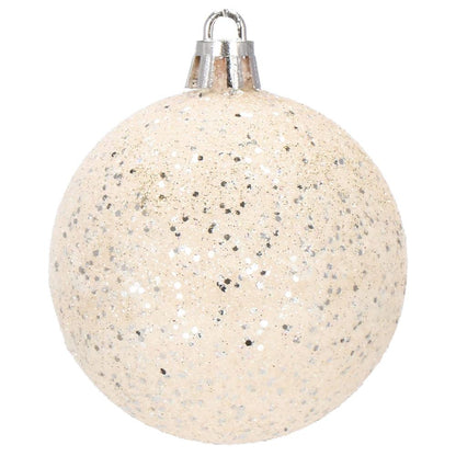 Set globuri de Craciun cu modele de sarbatori, 30 bucati, 6cm, multicolor