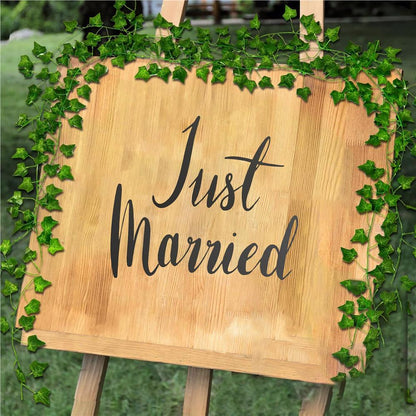 Set 6 ghirlande iedera artificiala pentru decorare, 6x208cm, frunze mici, verde