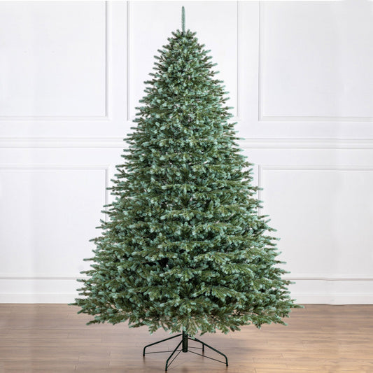 Brad artificial Christmas Deluxe by , Alaska Select verde argintiu, integral 3D, 230 cm