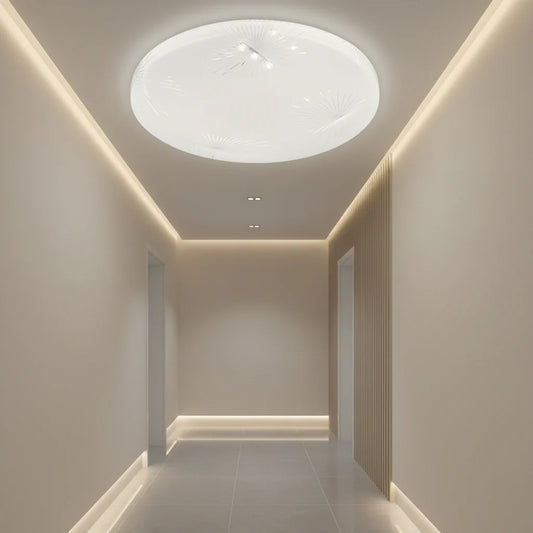 Plafoniera LED Raza 23 cm, 22W, 3000K / 4000K / 6000K, Alb, Metal si Acril
